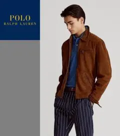 新品 POLO RALPH LAUREN スエード レザー ジャケット