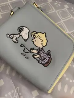 PLAZA スヌーピー PEANUTS ミニウォレット