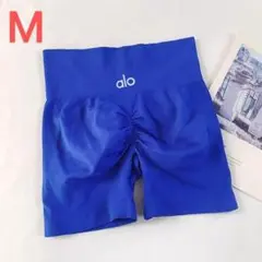 alo ヨガパンツ Mサイズ 青