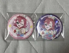 アイプリ アモカフェ 缶バッジ おとめ レア ノーマル 2種