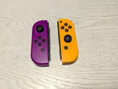 Nintendo Switch Joy-Con コントローラー 紫と黄　ジャンク