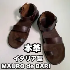 MAURO de BARI 本革 レザーサンダル イタリア製