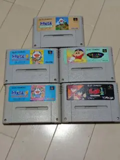 ジャンク品扱い スーパーファミコンソフト5点セット②