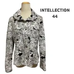 INTELLECTION インテレクション 総柄ブラウス 長袖 シャツ