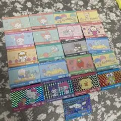 サンリオ　カードダス　サンリオキャラクターズ　21枚セット ゴールドプリズム