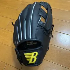 Brett 軟式用グローブ ブラック