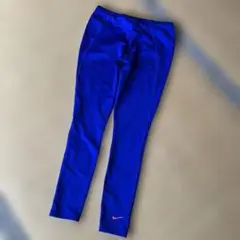 【M】Nike DRI-FIT 青 レギンス　レディース