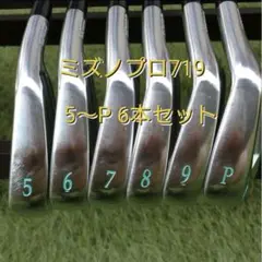毎日値下げ!ミズノプロ 719 6本アイアン セット