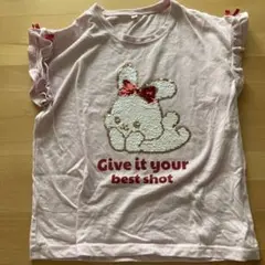 うさぎデザイン Tシャツ 130