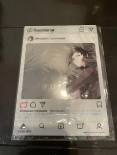 文豪ストレイドッグス 芥川龍之介 購入特典 SNS風クリアカード
