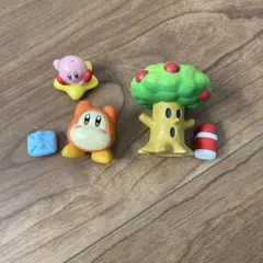 カプセルトイ　星のカービィまんまるマスコット　ウィスピーウッズ　ワドルディ