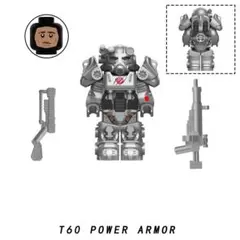 レゴ互換 フォールアウト　T60　パワーアーマー　(1)　１本　 ミニフィグ