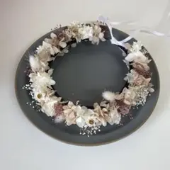 ベビー キッズ 花冠〈ピンク小花〉