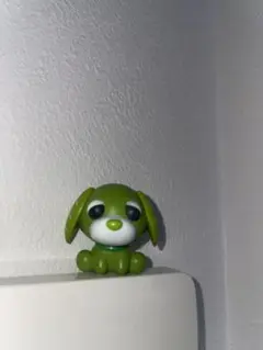 お茶犬 まちぼうけ　リョク　カプセルトイ
