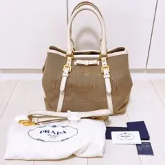 PRADA キャンバス トート