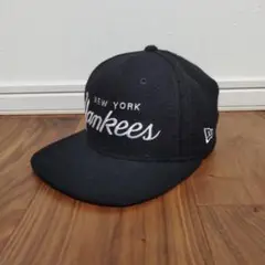 NEWERAニューエラ　NY　 筆記体ロゴ　　キャップ　帽子　SNAPBACK