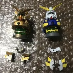 機動戦士ガンダム　ガンダムヘッドⅡ シャイニングガンダム開封済み二種セット