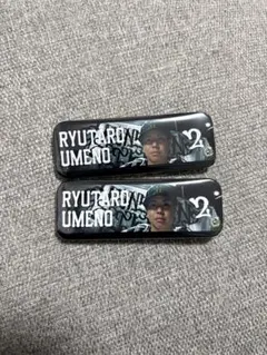 ビジョン缶バッジ シークレット タイガース 梅野隆太郎 2個セット