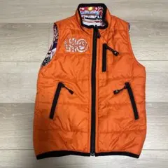 ヒステリックグラマー　ベスト　オレンジ　120