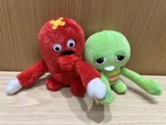 ムックガチャピンのぬいぐるみセット