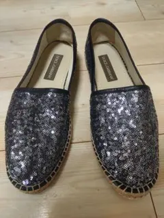 美品 DOLCEu0026GABBANA エスパドリーユ スパンコール 9
