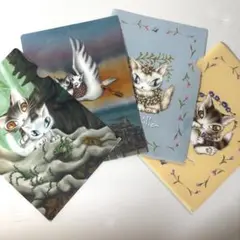 【未使用】わちふぃーるど　A4クリアファイル４枚セット④