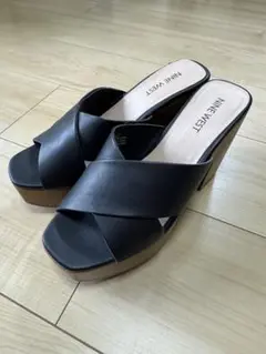 【美品】NINEWEST ナインウエスト サンダル　5 2/1 23cm