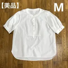 【美品】アオキ AOKI 半袖ブラウス LES MUES Femme