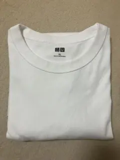 ユニクロU クルーネックtシャツ ホワイト XLサイズ