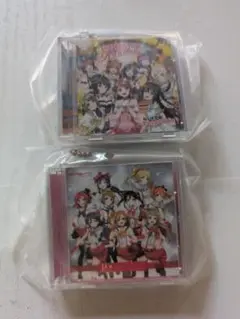 ラブライブシリーズ15周年企画ミニCDコレクションガチャガチャ　2点
