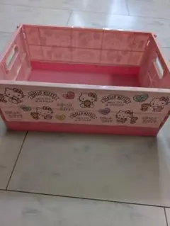 サンリオ ハローキティ 収納コンテナ　 折り畳みケース