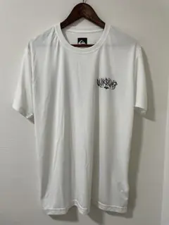 ［美品］Quiksilver グラフィック Tシャツ L ホワイト