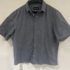 EMPORIO ARMANI チェックシャツ　半袖シャツ