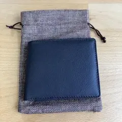 【新品】メンズ 二つ折り財布 レザー コンパクト ビジネス ブラウン キャメル