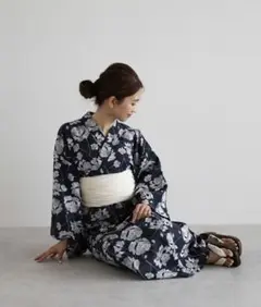 未開封★☆BonjourSagan セパレート浴衣3点セット M