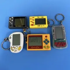 レトロミニゲーム　まとめ売り　テトリス　カロリーメイト？　キーホルダーゲーム