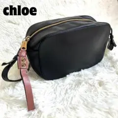美品 Chloe クロエ ボディバッグ オールレザー ブラック ロゴ金具型押し 2025年最新】Chloe ボディバッグ・ウエストポーチの人気アイテム