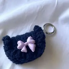 ハンドメイド フリルミニポーチ