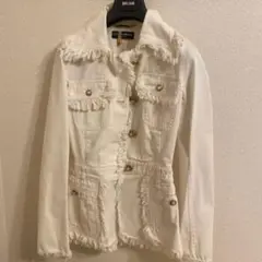 DOLCEu0026GABBANA レディース ホワイトデニムジャケット