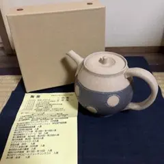 新品　急須　一心窯　土平栄一　焼締ポット