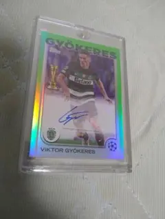 24-25 TOPPS AUTO Viktor Gyökeres 199枚限定