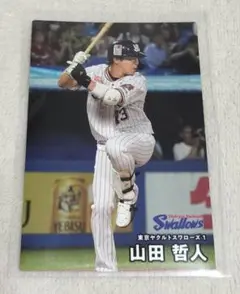 【匿名配送】プロ野球チップス 第一弾 山田哲人選手 ヤクルトスワローズ 2025