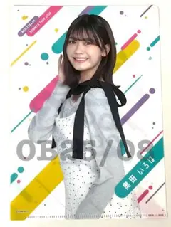 乃木坂46 クリアファイル　奥田いろは　真夏の全国ツアー　ランダム