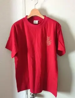 【新品未使用】沖縄 シーサー なんくるないさーTシャツ 赤 Lサイズ 琉球風姿