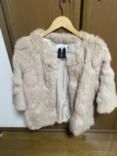 美品 FRAY ID ラビットファーコート