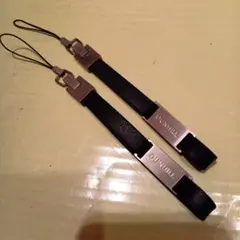 DUNHILL ブラックレザーストラップ　2本