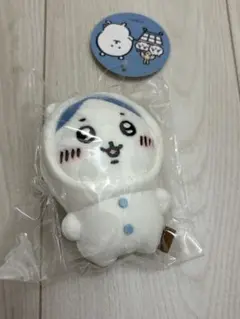 ナガノのくま　ちいかわにかぶられたぷちミニマスコット　ハチワレ　マスコット
