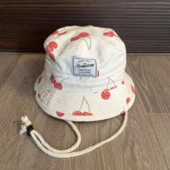 ストンプスタンプ　チェリーハット　さくらんぼ柄　帽子