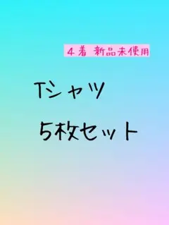 半袖Tシャツ5枚セット