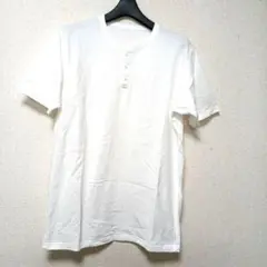 UNIQLO ヘンリーネック Tシャツ 　Lサイズ　　 メンズ